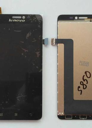 Дисплей + тачскрин для Lenovo S850 Black