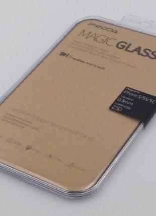Защитное стекло REMAX iPhone 5/5S/5C 9H Glass Crystal Screen
