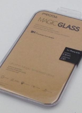 Защитное стекло REMAX iPhone 4/4S 9H Glass Crystal Screen