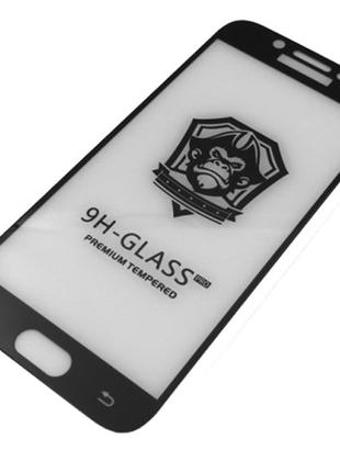 Защитное стекло с рамкой SAMSUNG J5 PRO 2017 Black