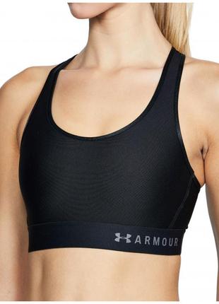 Спортивный топик брав under armour mid women's sports bra