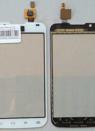 Сенсорный экран для LG P715/P716/L7 II Dual White