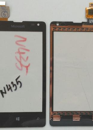 Сенсорный экран для NOKIA (Microsoft) Lumia 435 Black
