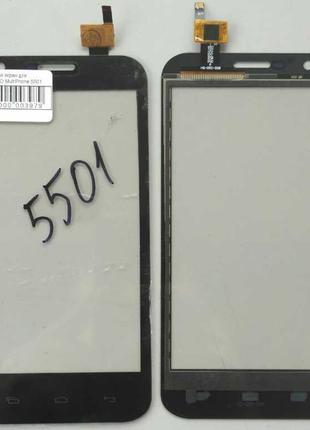 Сенсорный экран для PRESTIGIO MultiPhone 5501 Duo Black