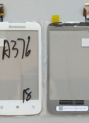 Сенсорный экран для Lenovo A376 White