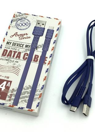 Дата кабель Remax RC-116a Armor Series Data Cable 2.4A Type C ...