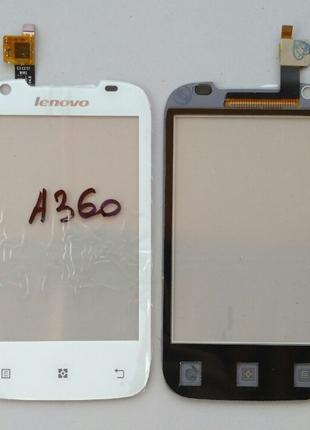 Сенсорный экран для Lenovo A360 White