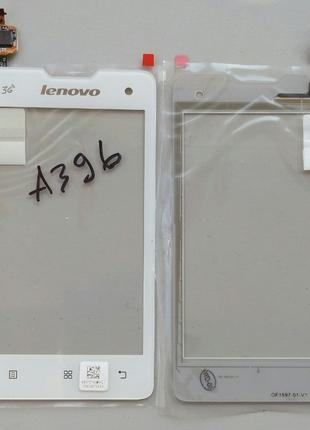 Сенсорный экран для Lenovo A396 White
