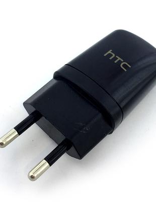 Сетевое зарядное устройство HTC Black (5V/1A/1USB)