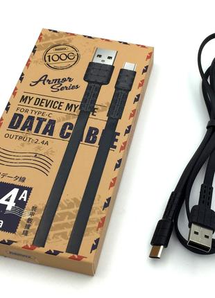 Дата кабель Remax RC-116a Armor Series Data Cable 2.4A Type C ...