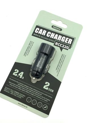 Автомобильное зарядное устройство REMAX Car Charger RCC220 Bla...