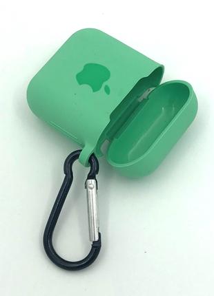 Силиконовый чехол для наушников Apple AirPods Mint