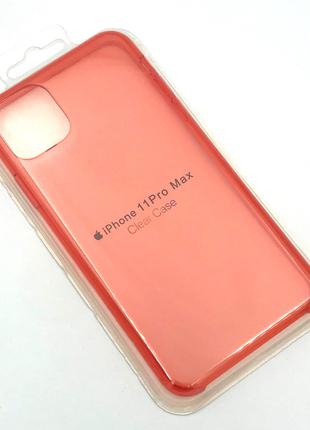 Прозрачный чехол для iPhone 11 PRO MAX Red
