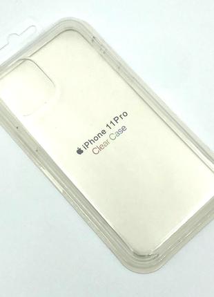 Чехол iPhone 11 Pro Silicon Case Clear White