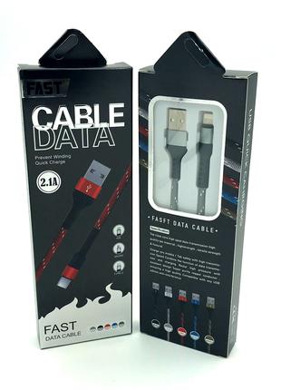 USB кабель / Дата кабель Fast Data Cable I-103 black-box Light...