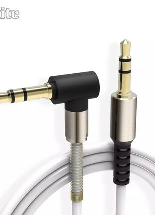 Аудио кабель для подключения к магнитоле / Кабель AUX A-004 уг...