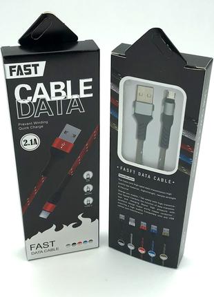 USB кабель / Дата кабель Fast Data Cable M-103 black-box Micro...