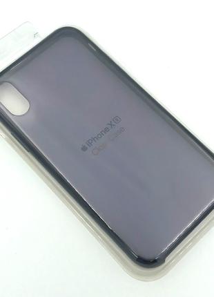 Чехол iPhone XR Silicon Case Clear Black