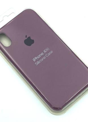 Силиконовый чехол с микрофиброй внутри iPhone XR Silicon Case ...