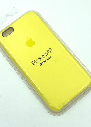 Силиконовый чехол с микрофиброй внутри iPhone 6/6S Silicon Cas...