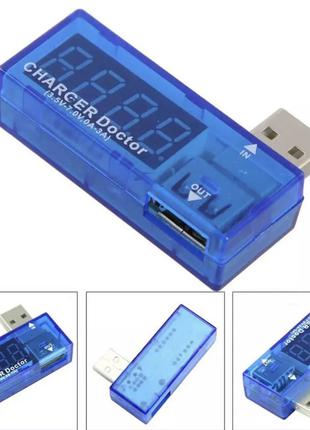 USB мультиметр / тестер напряжения и тока, вольтметр, ампермет...