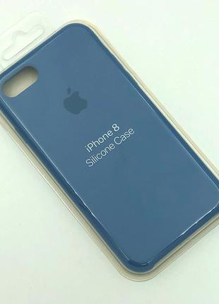Чехол iPhone 7 / iPhone 8 Silicon Case #24 Azure