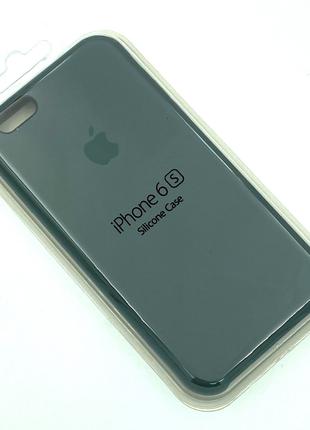 Силиконовый чехол с микрофиброй внутри iPhone 6/6S Silicon Cas...