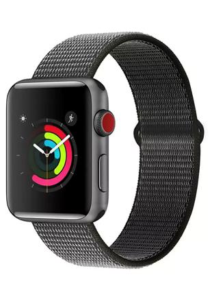 Нейлоновый браслет для Apple Watch серии 6/5/4/3/SE 42mm / 44m...