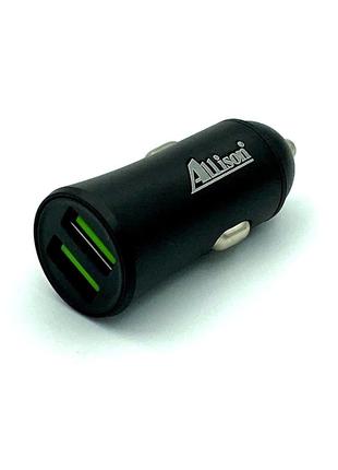 Автомобильное зарядное устройство Allison ALS-A100 Black