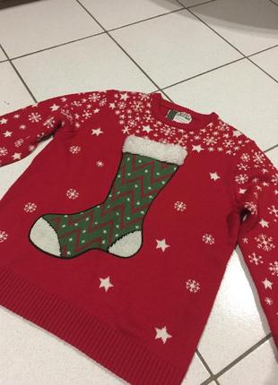 Різдвяний светрик, светр новорічний