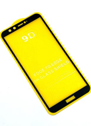 Защитное стекло 9D Huawei Honor 9 Lite Black