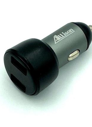 Автомобильное зарядное устройство с вольтметром Allison ALS-A5...