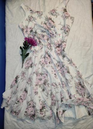 Х/б 20/56 платье 👗 сарафан в цветочек per una
