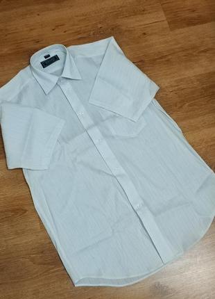 Мужская белая рубашка,распродажа (читайте описание!)
