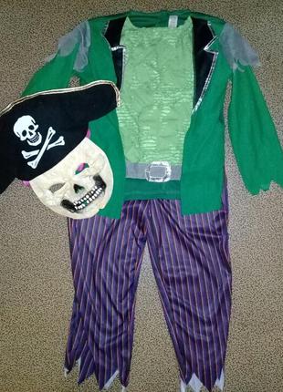 Карнавальный костюм пирата на 8-10лет.
