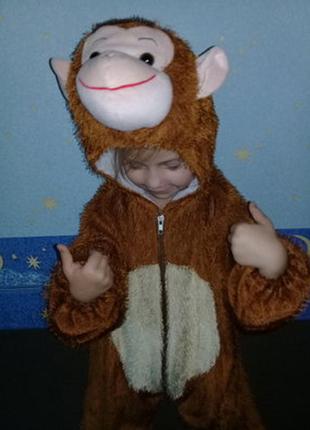 Карнавальний костюм мавпочка 3-4 роки.