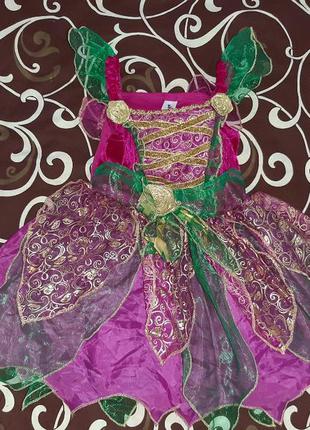 Карнавальное платье фея динь динь 1-2 года