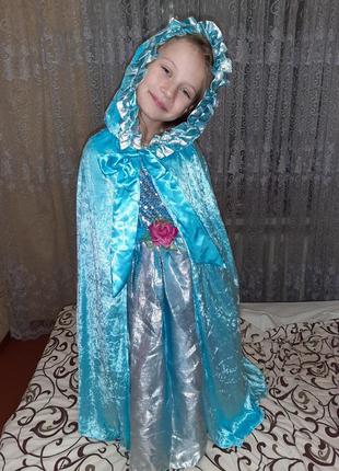 Карнавальное платье золушка на 5-6 лет