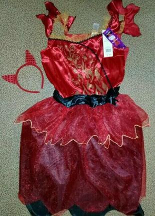 Карнавальное платье на хэллоуин 13-14 лет