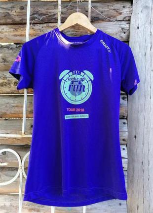 Спортивна фіолетова футболка craft