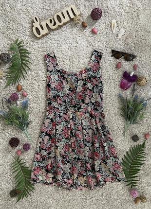 Распродажа!!! милое летнее шифоновое платье в цветочный принт ...