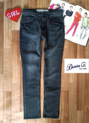Стильный джинсы для девочки denim co 12-13лет