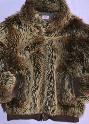 Куртка меховушка, меховая куртка, шубка на 9-10 лет, рост 140 см