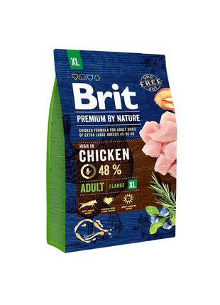 Brit Premium by Nature Adult XL корм для собак гигантских поро...