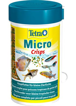 Tetra Micro Crisps корм в виде чипсов для декоративных рыб неб...