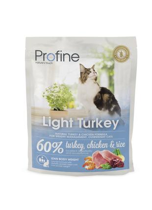 Сухой корм Profine Light для котов с избыточным весом с индейк...