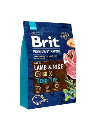 Brit Premium by Nature Sensitive Lamb and Rise корм для собак ...