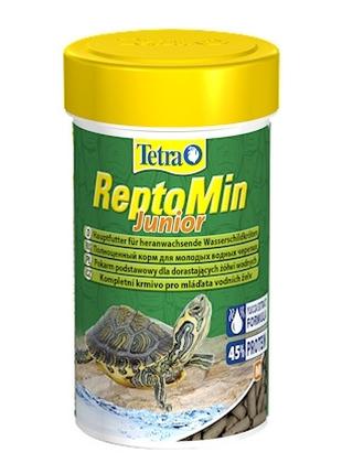Tetra ReptoMin Junior корм для молодых водных черепах 100мл