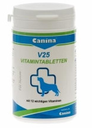 Canina V25 поливитаминный комплекс для щенков и собак, 30таб