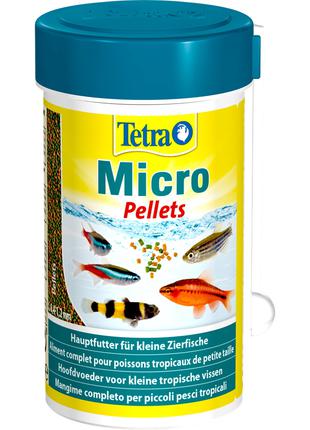 Tetra Micro Pellets корм в виде пеллетов для декоративных рыб ...